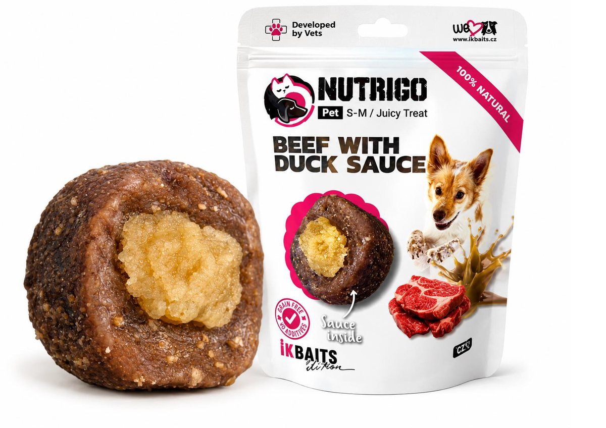 LK Baits Pet Nutrigo - Veal with Duck Sauces