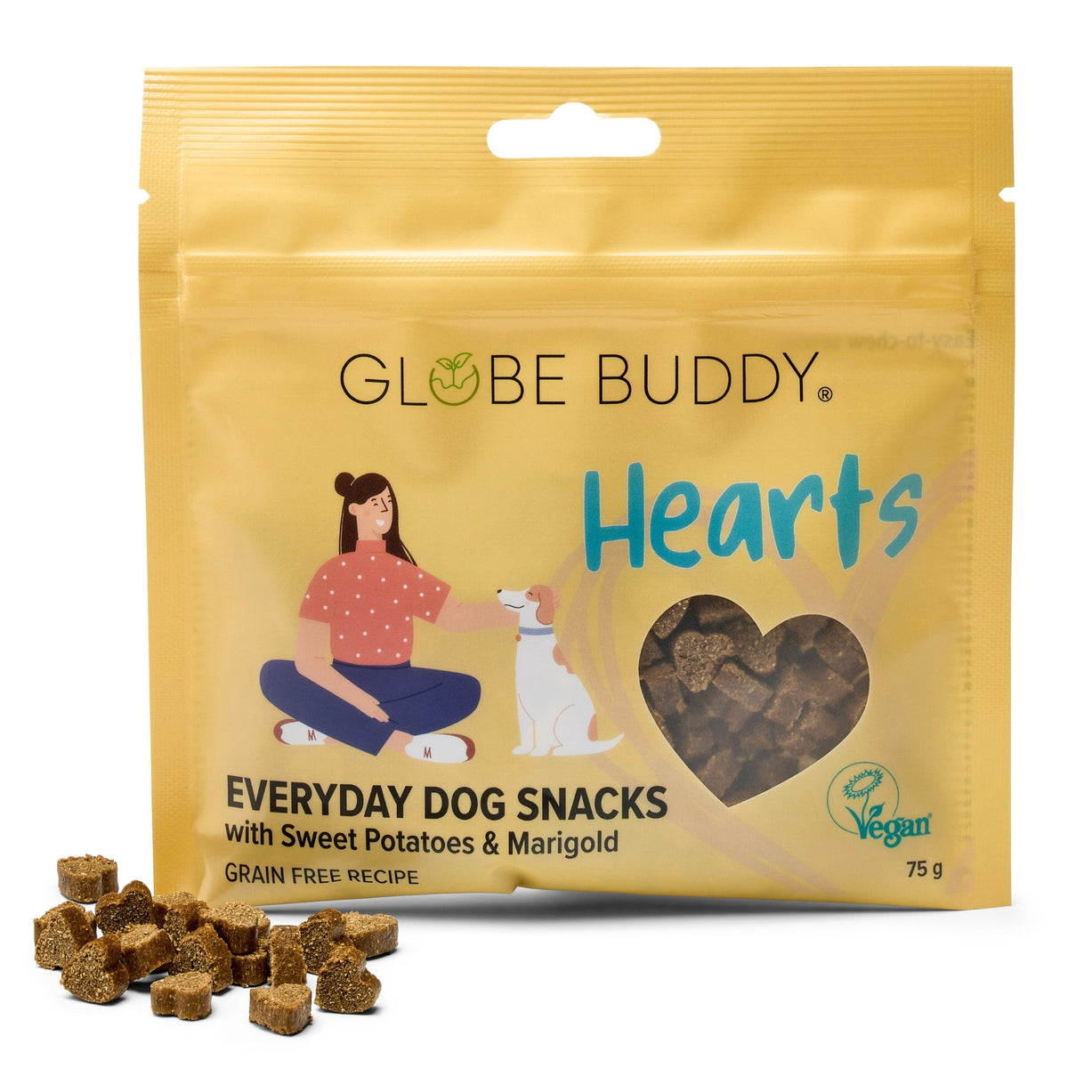 Global Buddy Hearts - с бататом и календулой