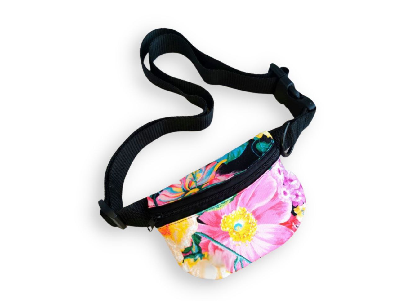 Treat bag - Pink flowers