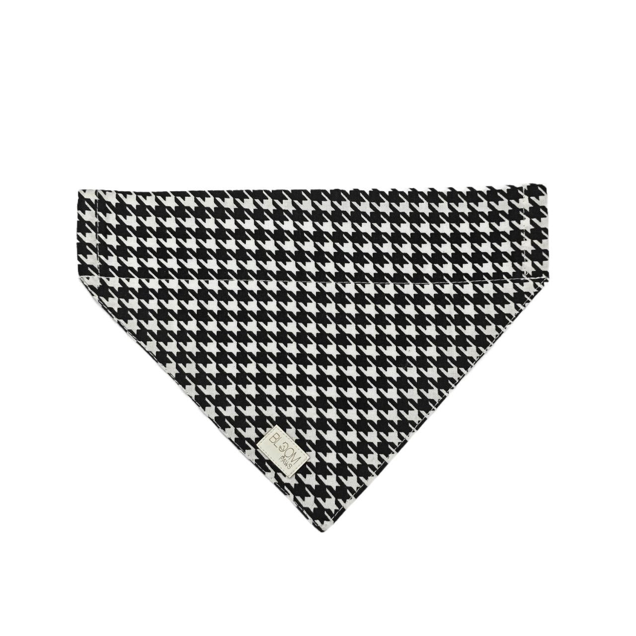 Bandana - Black and white, S size