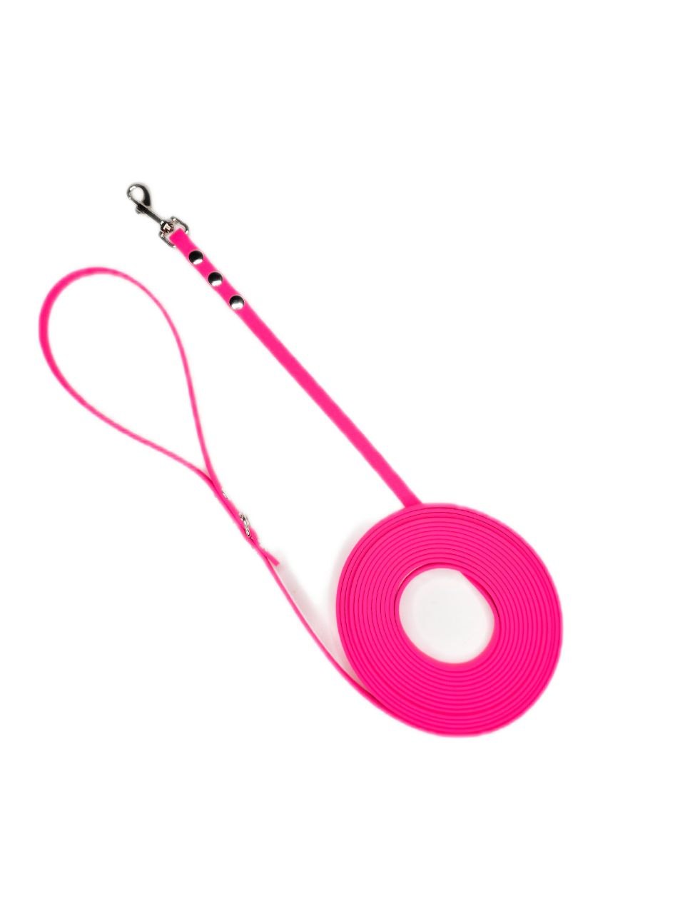 Leash - Pink, 1 cm/ 1.6 cm wide