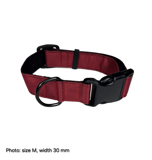 Dog Collar - Burgundy