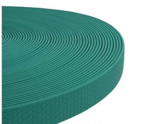 Leash - Hunter Green, 1 cm wide