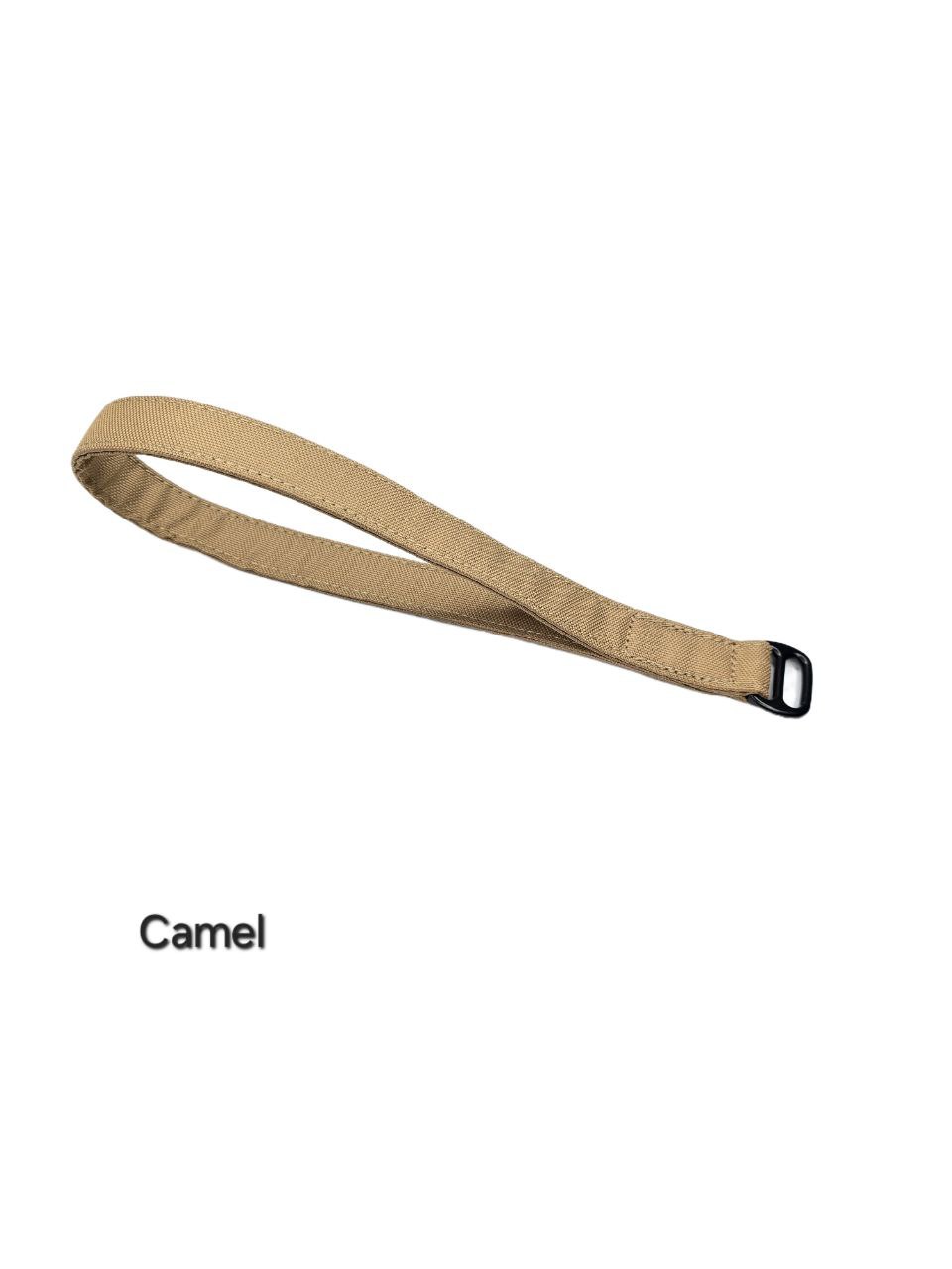 Leash 1.5 cm - Black with a single-color handle of your choice