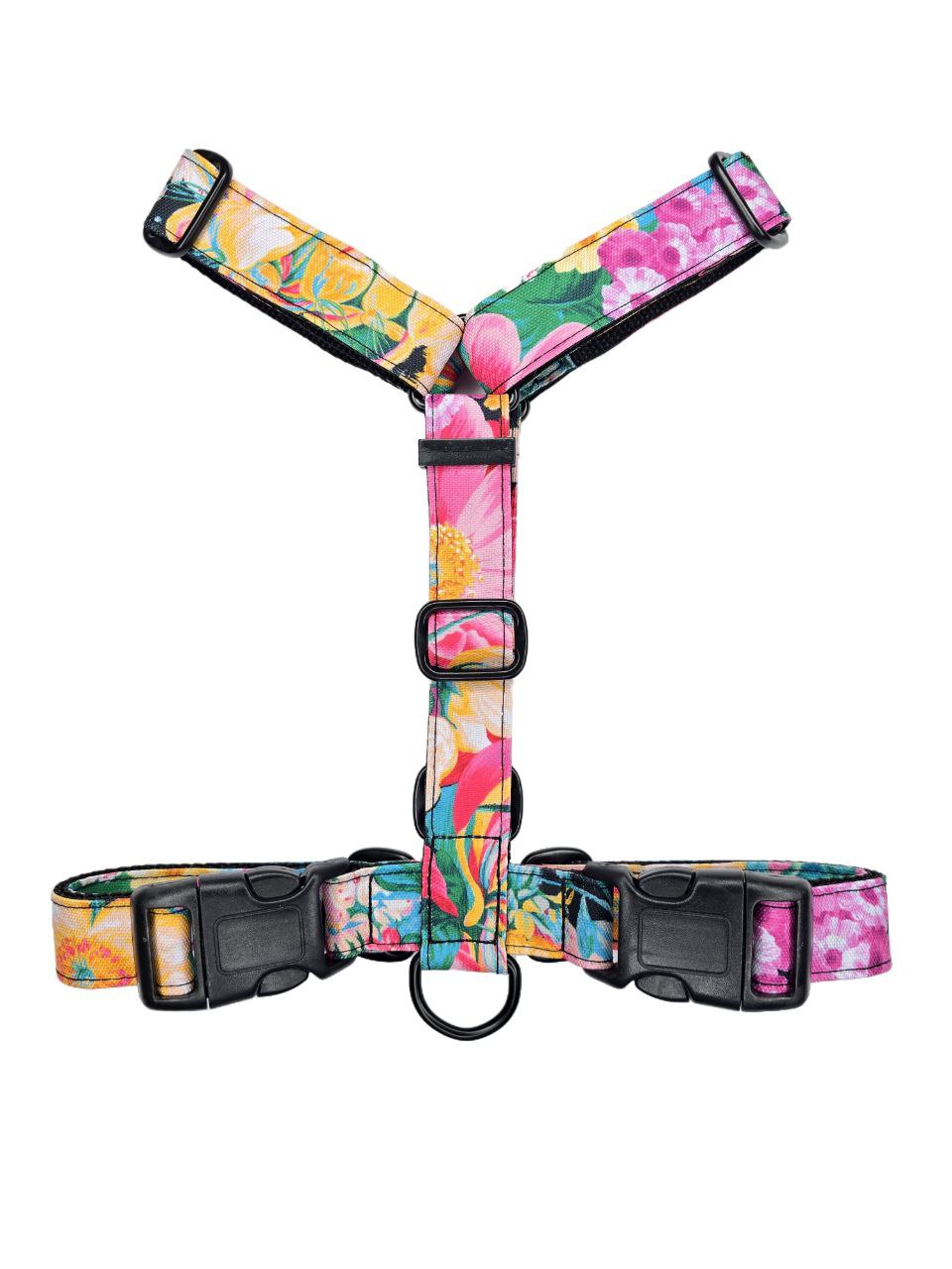 Harness - Pink flowers